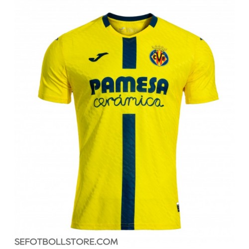 Villarreal Replika Hemmatröja 2025-26 Kortärmad